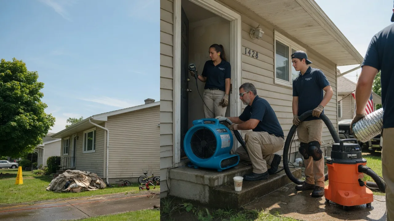 Water Damage Restoration in Harrodsburg, IN near me